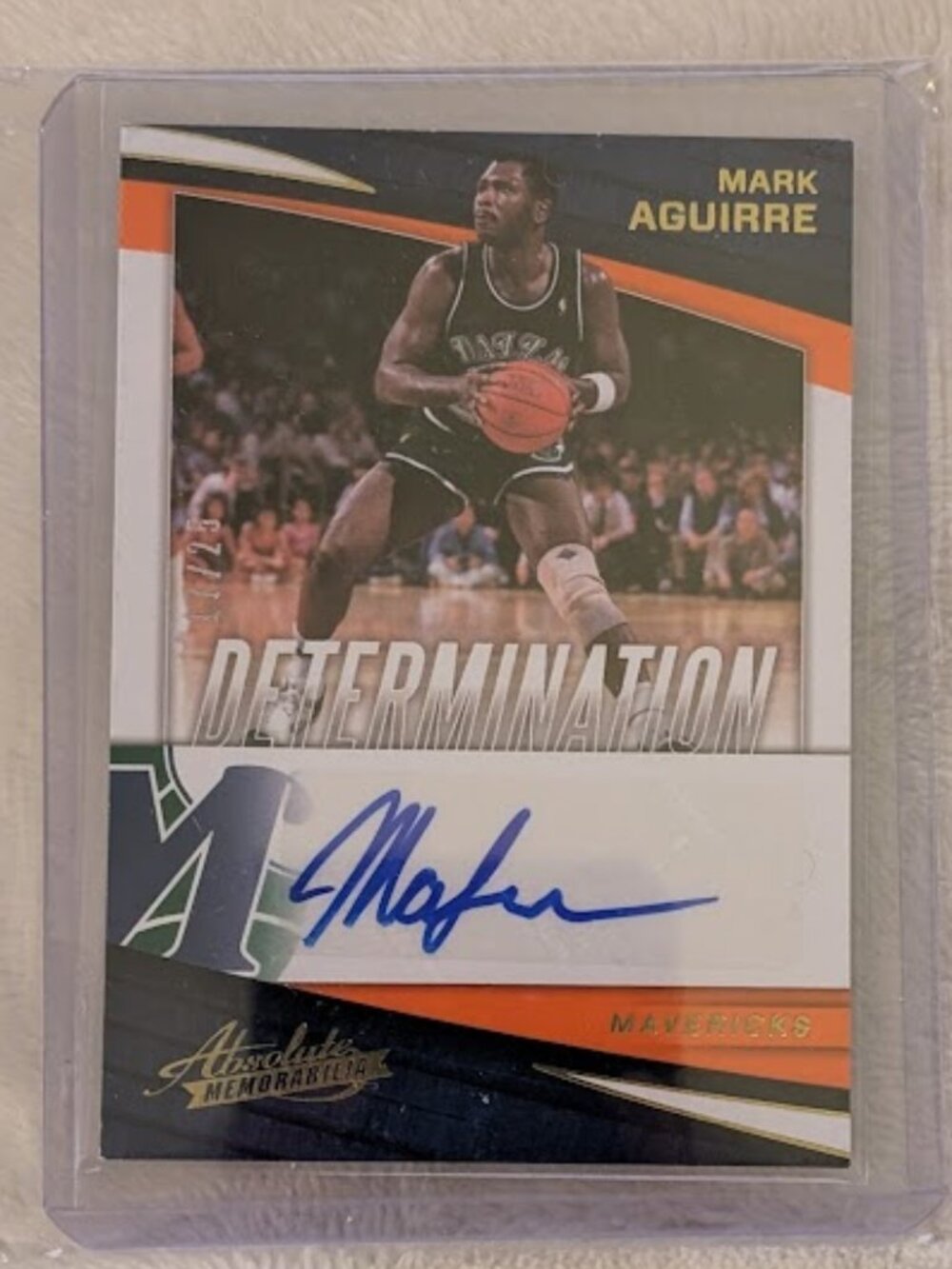 2017 Panini MARK AGUIRRE Auto & Numbered 17/25 Card# D-MA